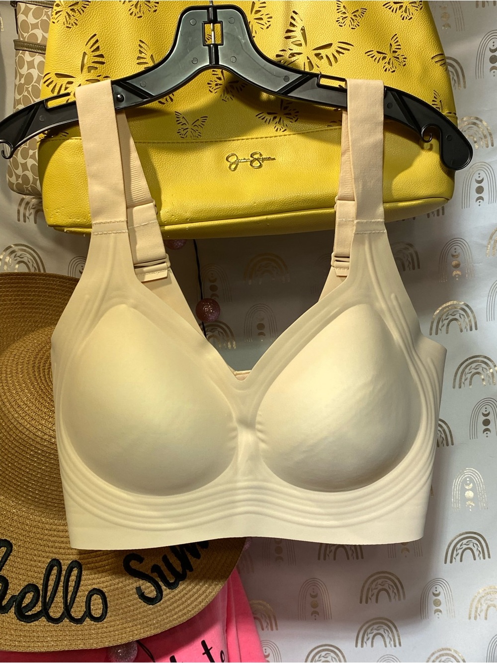 Cream Wireless Molded Everyday Bra